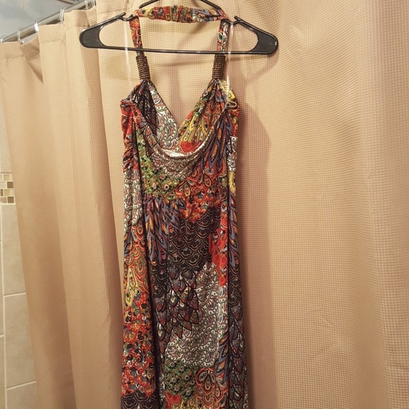 Colorful maxi dress - Picture 3 of 3